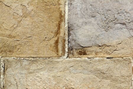 Wall stone texture background masonry architecture detailの写真素材