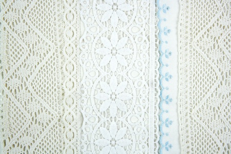 Embroidery fabric handcraft art tablecloths and curtainsの写真素材