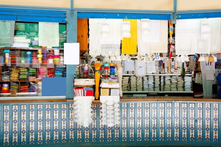 Plaza Redonda in Valencia downtown round square Spainのeditorial素材