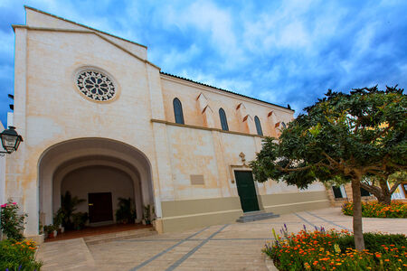 Menorca Ciutadella Monestir de Santa Clara monastery at Balearic islandsの写真素材