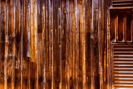 California old far west wooden textures in USAの写真素材
