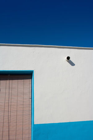 Tabarca Island streets in Alicante Valencian community Spainの写真素材