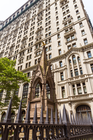Trinity Church Manhattan New York City USの写真素材