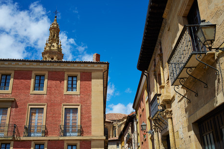 The way of Saint James by Santo Domingo de la Calzada La Riojaの写真素材