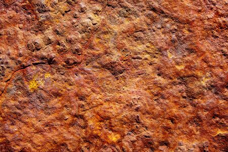 Aged rusted iron steel texture background in Canary Islands
