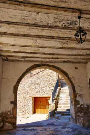 El Boixar village in Tinenca Benifassa of Spain Castellonの写真素材