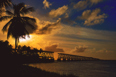 Florida Keys Bahia Honda State Park in USAの写真素材