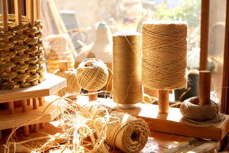 Esparto halfah grass used for crafts as cords basketry and espadrilles