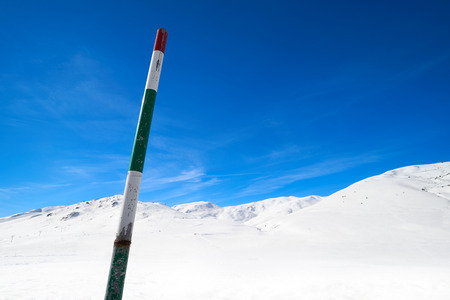 Baqueira Beret in Lerida Catalonia ski spot resort in Aran Valley of Pyrenees Spainの写真素材