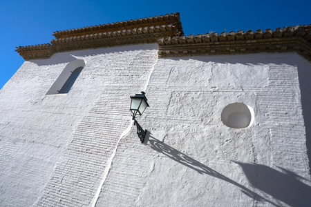 Albaicin San Jose church in Granada of Spainの写真素材