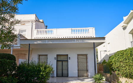 Villa Marina herritage houses in Benicassim shoreline of Castellon Spain also Benicasim
