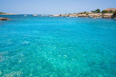 Ibiza Port D es Torrent beach in Sant Josep of Balearic Islandsの写真素材