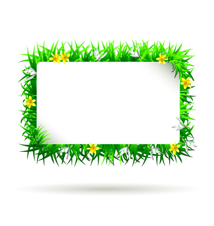 Vector spring frameのイラスト素材