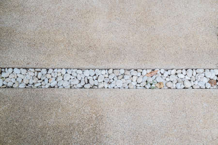 a stone pattern walk wayの写真素材