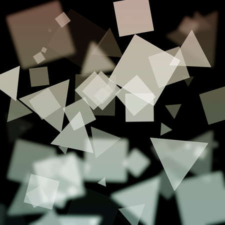 green orange rectangular and triangular bokeh soft abstract texture background design in high resolution for your design project or websiteの写真素材