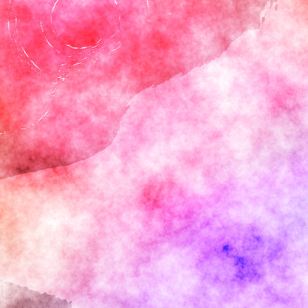 Pink violet watercolor painting texture effect beautiful background design graphic in high resolution for your design project or websiteの写真素材