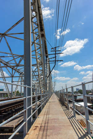 Rama 6 Bridge sidewalk the  east