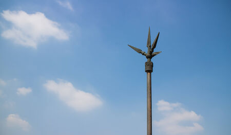 lightning rodの写真素材