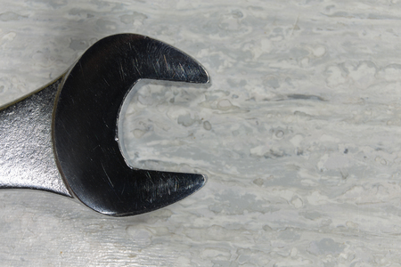Close up wrench on background.の写真素材