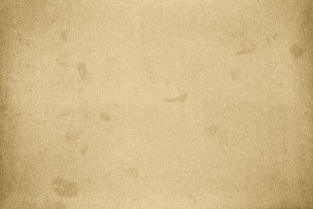 Aged texture of old vintage paper, can be use as abstract background, copy space for text.の写真素材