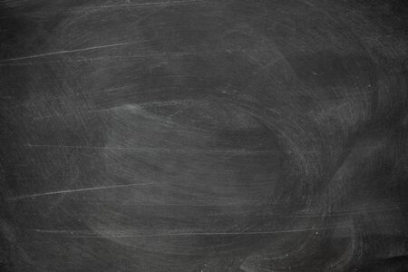 Texture of chalk rubbed out on blackboard or chalkboard background. School education, dark wall backdrop or learning concept.