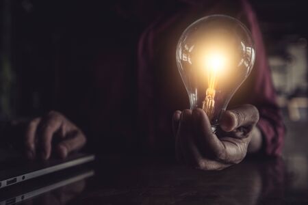 concept ideas with innovative technology and creativity.â¨â¨の写真素材