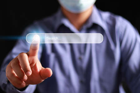 Searching Browsing Internet Data Information Networking Concept, Data Search Technology Search...