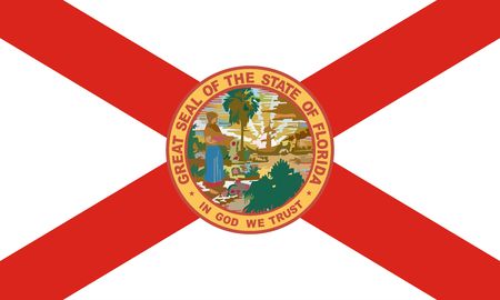 Florida Flagの写真素材