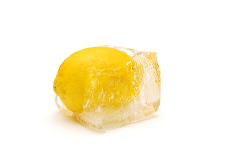 Lemon in Iceの写真素材