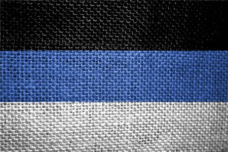 very big size illustration country flag of estoniaの写真素材