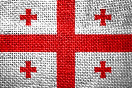 very big size illustration country flag of Georgia very big size illustration country flag of Georgia