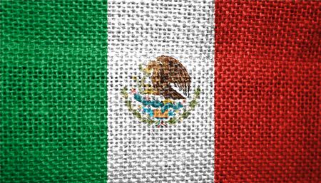 very big size illustration country flag of Mexicoの写真素材