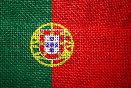 very big size illustration country flag of Portugalの写真素材