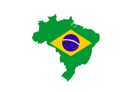 brazil country flag map shape national symbol brazil country flag map shape national symbol