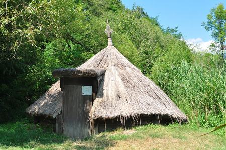 sibiu romania ethno museum village icehouse architectureのeditorial素材