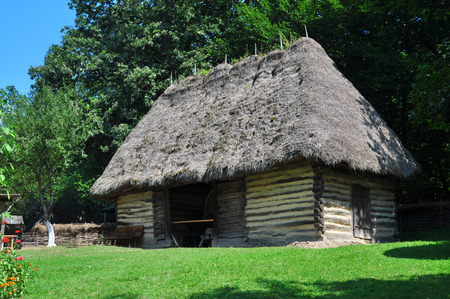 sibiu romania ethno museum village house architectureのeditorial素材