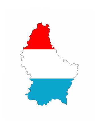 luxembourg country flag map shape national symbol luxembourg country flag map shape national symbol