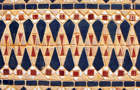 agadir city morocco medina landmark arab mosaic detailの写真素材