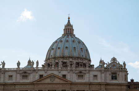 vatican rome city italy Saint Peters Basilica landmark architectureの写真素材