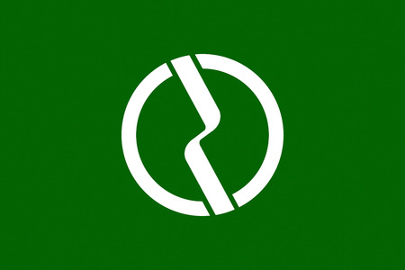 Japan Tokyo prefecture Fuchu city flag illustrationのeditorial素材