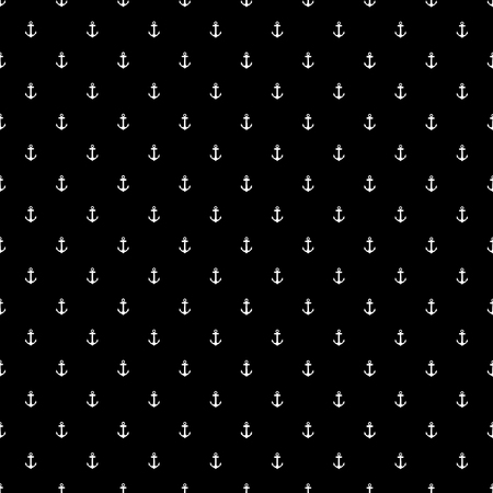 Anchor seamless texture vintage navy simple patternの写真素材
