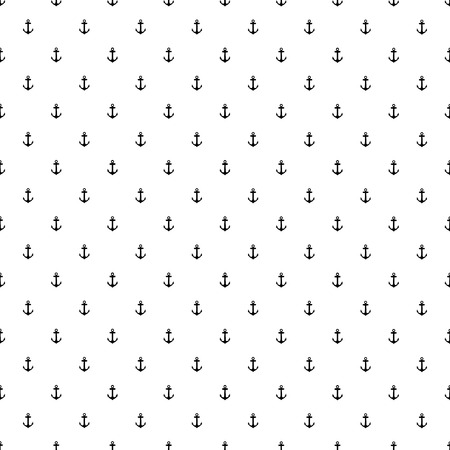 Anchor seamless texture vintage navy simple patternの写真素材