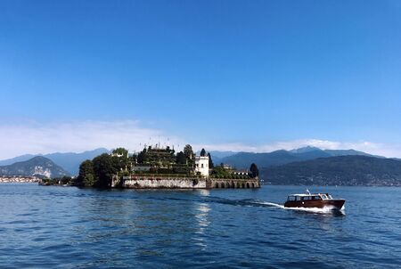 Isola Bella Italy gardens landscape architecture landmarkのeditorial素材