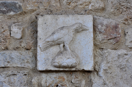 Sao Jorge Castle Lisbon Portugal landmark architecture detailの写真素材