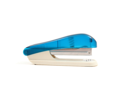 Office stapler object isolated over whiteの写真素材