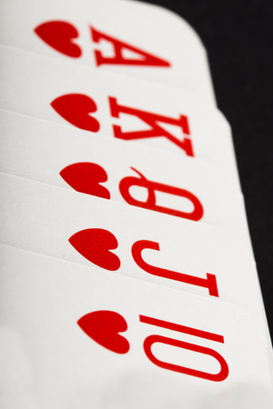 playing cardsの写真素材