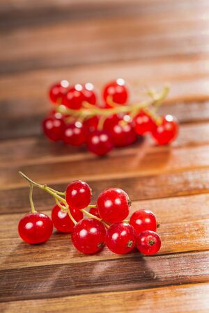 currant on a wooden backgroundの写真素材
