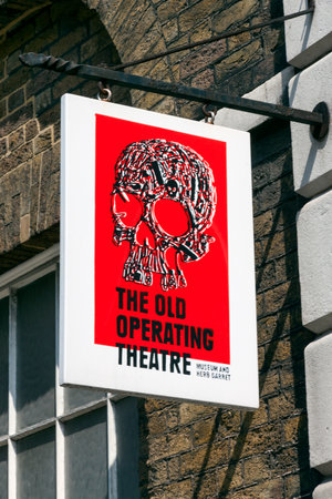London, UK, July 13, 2013 :  The Old Operating Theatre museum in St Thomas Street Southwark is one of the oldest surviving operating theatresのeditorial素材