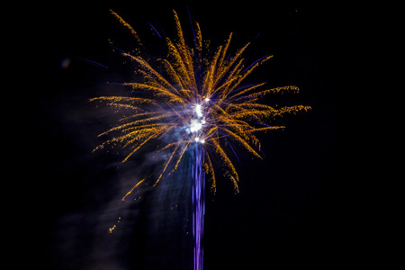 summer night under the night skyの写真素材