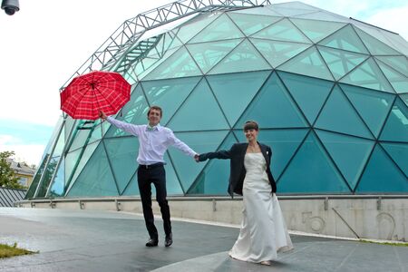 RUSSIA, YAROSLAVL -  19 JULY. 2012:  One day newlyweds from wedding preparation, ceremony, dressing, festivities, photography, videography and event celebration.のeditorial素材